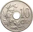 Belgien 10 Centimes 1904 Leopold II., 1865-1909 va