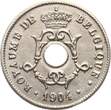 Belgien 10 Centimes 1904 Leopold II., 1865-1909 va