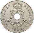 Belgien 10 Centimes 1908 Leopold II., 1865-1909 VF