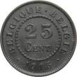 Belgien 25 Centimes 1915 Albert I., 1909-1934 EF