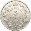 Belgien 5 Francs/Een Belga 1933 Albert I., 1909-1934 VF
