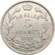 Belgien 5 Francs/Een Belga 1933 Albert I., 1909-1934 VF