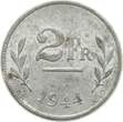 Belgien 2 Franc 1944 Leopold III., 1934-1951 VF