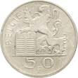 Belgien 50 Francs 1948 Leopold III., 1934-1951 VF+