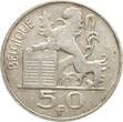 Belgien 50 Francs 1948 Leopold III., 1934-1951 EF