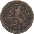 Niederlande 1 Cent 1880 Wilhelm III. VF-