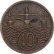 Tschechoslowakei 10 Haleru 1924 VF