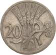 Tschechoslowakei 20 Haleru 1928 VF
