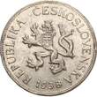 Tschechoslowakei 5 Korun 1938 EF