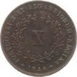 Portugal 10 Reis 1844 Maria II. VF