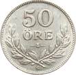 Schweden 50 Öre 1931 G Gustav V. xf+