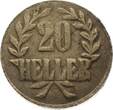 Deutsch-Ostafrika 20 Heller 1916 Wilhelm II. VF