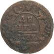 Russland Denga (1/2 Kopeke) 1737 Anna Ivanova (1730-1740) F-VF