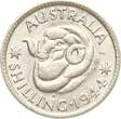 Australien 1 Shilling 1944 Georg VI. VF-EF