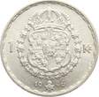 Schweden 1 Krona 1946 TS Gustav V. func