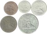 Trinidad und Tobago div. Cents 1979 Lot von 5 Kleinmünzen