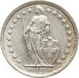 Schweiz 1/2 Franken 1958 AU