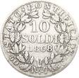 Vatikan 10 Soldi 1868 Papst Pius IX VF