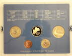 Norwegen ab 50 Øre Harald V., Proofset 2001