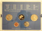 Norwegen ab 50 Øre Harald V., Proofset 2002