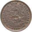 Niederlande 1/2 Cent 1909 Wilhelmina EF