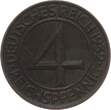 Weimarer Repuplik 4 Pfennig 1932 A EF