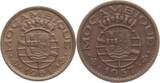 Mosambik (Portugal) 20 & 50 Centavos div. Jahre Lot von 2 Kleinmünzen EF