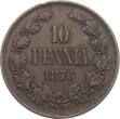 Finnland 10 Penniä 1876 Alexander II (Russland) EF