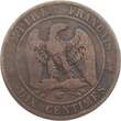 Frankreich 10 Centimes 1854 W Lille Napoleon III. F+