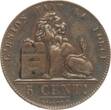 Belgien 5 Centimes 1857 Leopold I., 1831-1865 EF