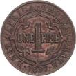 British Ost-Afrika 5 Cents 1897 Victoria aEF / EF