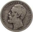 Schweden 1 Krone 1876 Oscar II. f