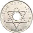 British West-Afrika 1 Penny 1936 H Edvard VIII. AU