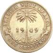 British West Africa 1 Shilling 1949 Georg VI. VF-EF