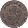 Italien 1 Centesimo 1867 M Vittorio Emanuele II., 1861-1878 VF-EF