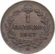 Italien 1 Centesimo 1867 M Vittorio Emanuele II., 1861-1878 VF-EF