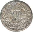 Schweiz 1/2 Franken 1950 VF