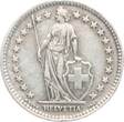 Schweiz 2 Franken 1944 VF