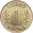 Island 1 Krona 1969 Republik unc