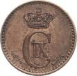 Dänemark 1 Øre 1882 Christian IX. xf