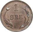 Dänemark 1 Øre 1882 Christian IX. xf