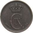 Dänemark 1 Øre 1883 Christian IX. vf
