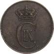Dänemark 2 Øre 1880 Christian IX. vf-