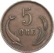 Dänemark 5 Øre 1899 Christian IX. ss+