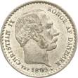 Dänemark 10 Øre 1899 Christian IX. xf