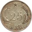 Dänemark 25 Øre 1905 Christian IX. xg