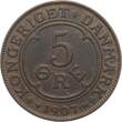 Dänemark 5 Øre 1907 Frederik VIII xf