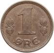 Dänemark 1 Øre 1921 Christian X. xf