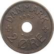 Dänemark 2 Øre 1927 HCN Christian X. vf+