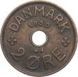 Dänemark 2 Øre 1930 N Christian X. vf